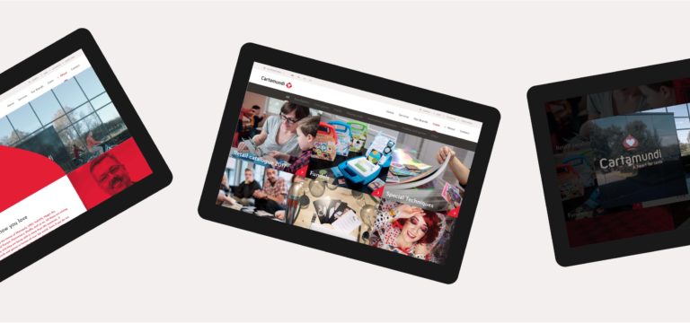 Cartamundi responsive website. online rebranding, responsive website, webdesign, responsive webdesign, tablets, werkt op tablets, werkt op iPads, online rebranding.