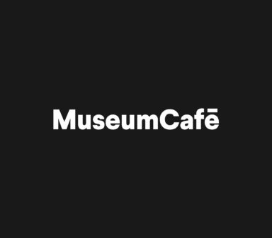 MuseumCafé logo small. MuseumCafé wordmark logo small.