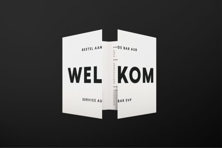 MuseumCafé menu. MuseumCafé's visual identity menu.